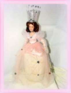 Franklin Mint Porcelain Glinda the Good Witch doll Wizard of OZ  