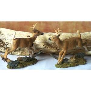   Figurines ~ Deer Figurines By Country Artist Set of 2