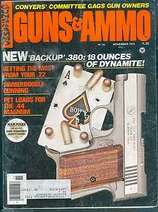   11 1975 .380 9mm Kurz Timberdoodle Gunning Pet loads .44 magnum  