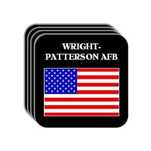  US Flag   Wright Patterson AFB, Ohio (OH) Set of 4 Mini 