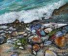 BLUE CRAB GICLEE of Painting Ocean Maryland Beach nauti