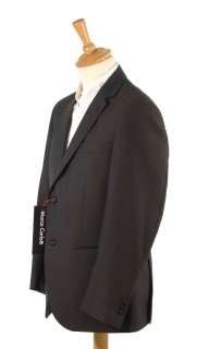 NEW Marco Carlotti   Dark Brown Tonic Mens Suit   44S  