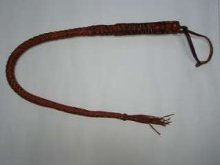 Hand Made Horse Whip Stock Whip Bull Whip 3 ft Leather  