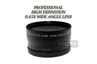 45X Wide Angle LENS W/ MACRO 58MM BLACK   