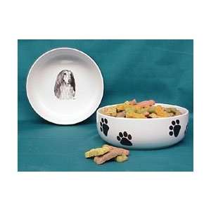 Afghan Hound Dog Bowl