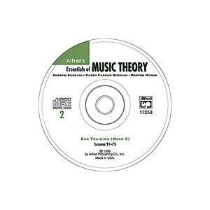 Alfreds Essentials of Music Theory Ear Training CD 2 (for Book 3 
