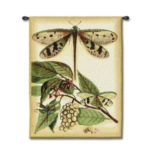  Fine Art Tapestry Light Whimsical Dragonfly I Rectangle 0 