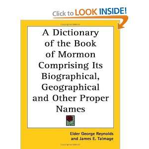   and Other Proper Names [Paperback] Elder George Reynolds Books