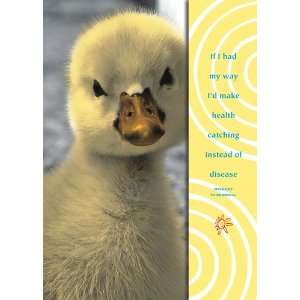  BOOKMARK GET WELL W/ BABY DUCK