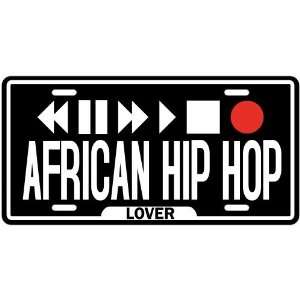  New  Play African Hip Hop  License Plate Music
