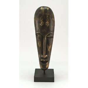  African Tribal Mask on Base