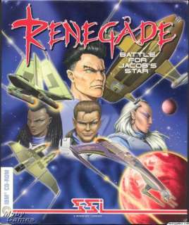 Renegade Battle for Jacobs Star PC CD space sim game  