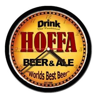  HOFFA beer and ale cerveza wall clock 