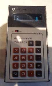 VINTAGE ROCKWELL 4RD II AUTOMATIC PERCENT CALCULATOR WORKING WELL 