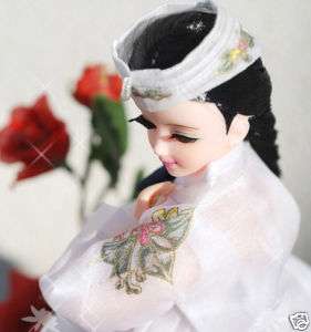 Engagement  Korean Traditional Costume Hanbok Doll Gif  