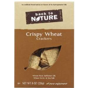 Back To Nature Crispy Wheats Crackers  Grocery & Gourmet 