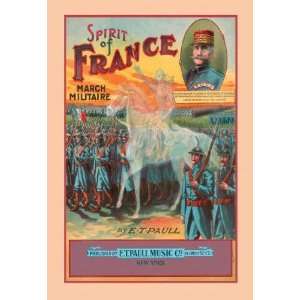 Exclusive By Buyenlarge Spirit of France March Militaire 