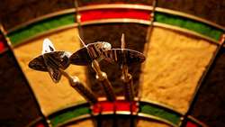sets dart flights assorted slim size dart brokers  