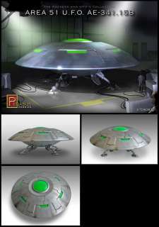 Area 51 UFO AE 341.15B from Pegasus model kit  