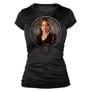  The Hunger Games Movie Jr?s Tee Katniss in Stone Seal 