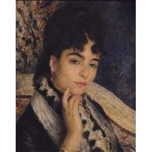   Alphonse Daudet Pierre Auguste Renoir Hand Paint