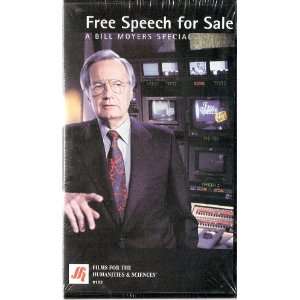  Free Speech for Sale A Bill Moyers Special (VHS 