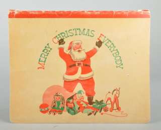 Vintage 1949 CHRISTMAS TIME IN ACTION Pop Up Book Walter Phillips 