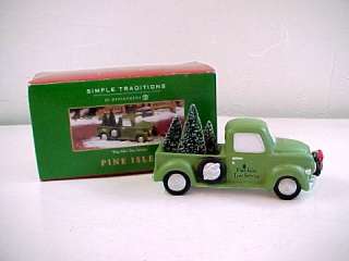 Dept 56 Pine Isles Tree Service Pickup Truck   Department 56 Simple 