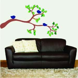  Removable Wall Decals  Tree Branch with Birds