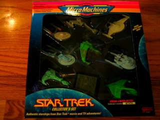 Micro Machines Limited # Collectors Edition Star Trek Set 9 ships 