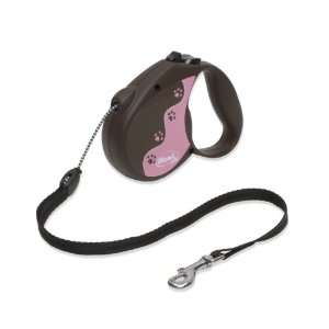  Flexi 16 Feet Retractable Lead with Lupine Pattern Tickled 