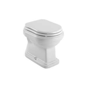  GSI 561111 Classic Style White Ceramic Floor Toilet with 