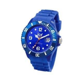 Ice Watch Mens SI.BE.B.S.09 Sili Collection Blue Plastic and Silicone 