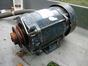 hp electric motor, 208 230/460 with extras  