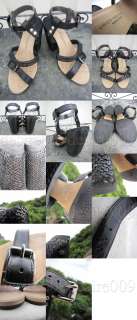   noten leather sandal w sequin heels i36 5 6081 dv shoes actual item