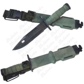 Ontario Knife M9 Green Bayonet M 9 With Scabbard 6220  