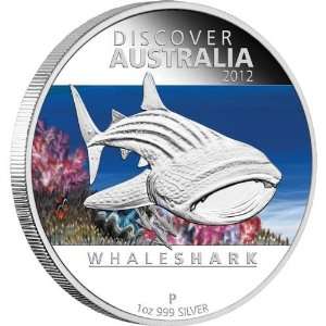   2012 1$ 1Oz Silver Coin Limited Collector Edition Box Set Whale Shark
