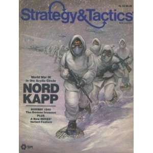  TSR Strategy & Tactics Magazine # 94, with Nordkapp, the 