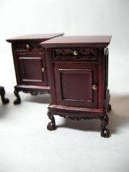 Dollhouse Famous Maker Furniture 6377 Mahogany Table Set  