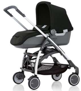 2012 Inglesina Avio Pram System Baby Stroller w/ Bassinet Black 