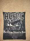 Vintage AC/DC Rock Band Concert Tour T Shirt Handbag
