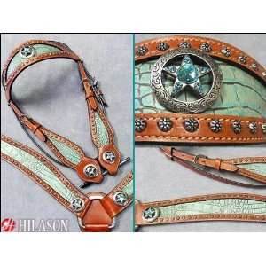Western Tack Bridle Headstall Breast Collar