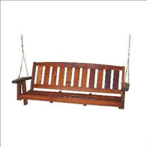  Western Red Cedar 5 Missions Swing Patio, Lawn & Garden