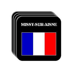  France   MISSY SUR AISNE Set of 4 Mini Mousepad Coasters 