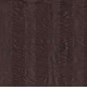  54 Wide Dupioni Silk Fabric Ruched Stripe Black By The 