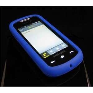  BLUE FULL VIEW Soft Rubber Silicone Skin Cover Case for 