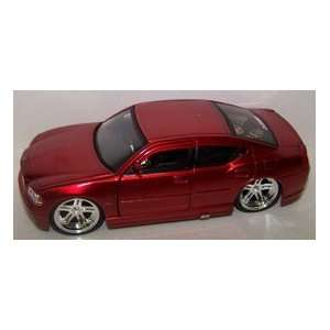   32 Scale Diecast 2006 Dodge Charger R/t in Color Red Toys & Games