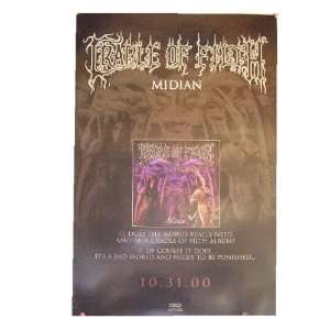  Cradle Of Filth Poster Midian 