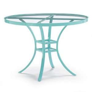  Venetian Glass top Outdoor Dining Table   Frontgate, Patio 