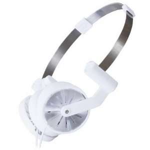  WESC Pick Up Foldable Headphones   White 